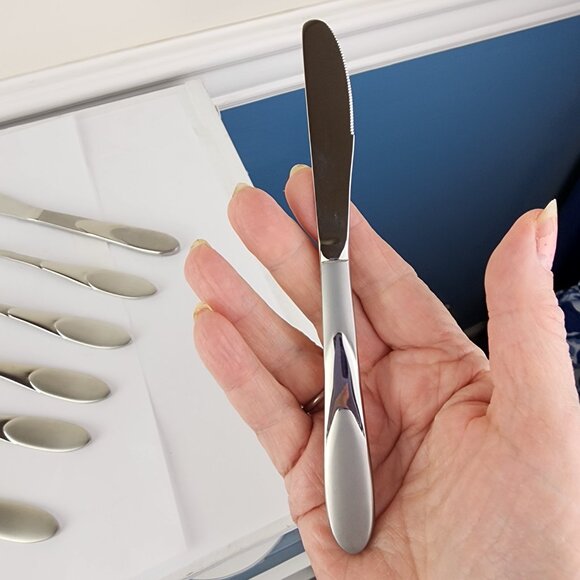 MGS Professional Germany Stainless Steel Fruit Knife and Fruit Fork Set - Picture 2 of 8